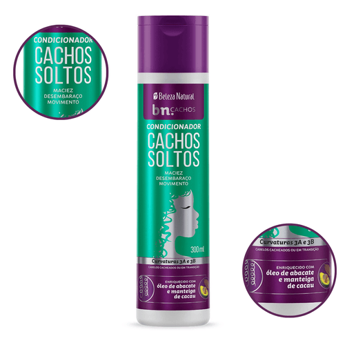Condicionador Cachos Soltos 300ml | bn.Cachos